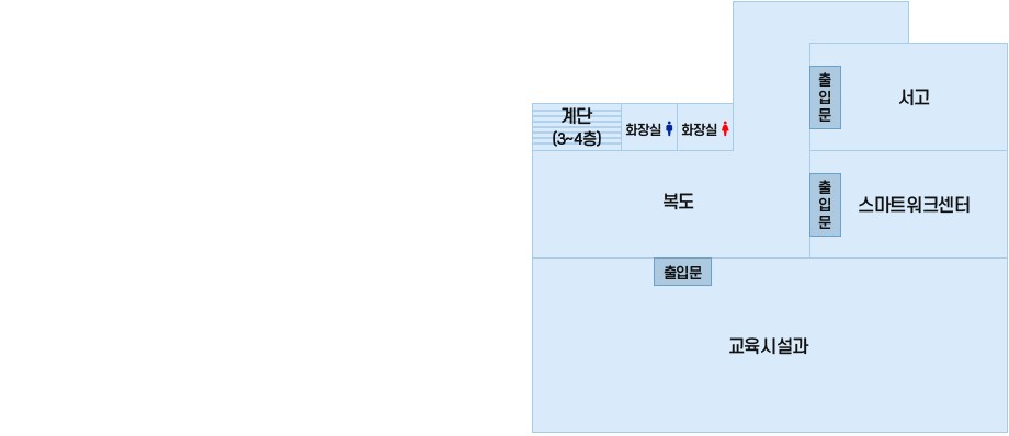 수원교육지원청 청사 4층 이미지